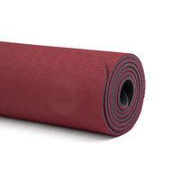 Коврик для йоги Bodhi Lotus Pro 2021 Темно-красный/Антрацитовый