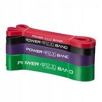 Эспандер-петля (резинка для фитнеса и спорта) 4FIZJO Power Band 4 шт 6-36 кг 4FJ0063
