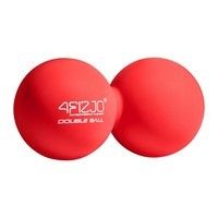 Массажный мяч двойной 4FIZJO Lacrosse Double Ball 6.5 x 13.5 см 4FJ1219 Red