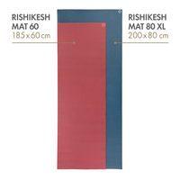 Коврик для йоги Bodhi Rishikesh Premium (Ришикеш) 60х183 см Черный