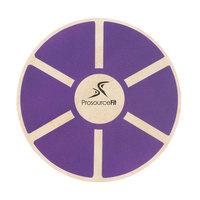 Платформа балансировочная, деревянная, ProSource Wooden Balance Board, фиолетовая