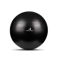 Мяч для Фитнеса (Фитбол) Way4you 65 см Черный