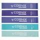 Резинки для фитнеса Cornix Mini Power Band набор 5 шт 1-20 кг XR-0047