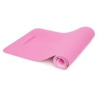 Коврик спортивный Cornix TPE 183 x 61 x 0.6 cм для йоги и фитнеса XR-0005 Pink/Rose