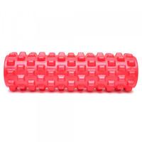 Роллер для йоги и пилатеса Gemini Grid Bubble Roller G0010-R Красный