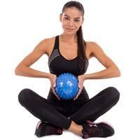 Мяч для фитнеса массажный SP-Sport BA-3401 18 см Синий