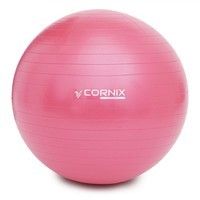 Мяч для фитнеса (фитбол) Cornix 55 см Anti-Burst XR-0017 Pink