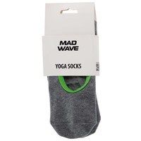 Носки для йоги с закрытыми пальцами MadWave M135001017W серый