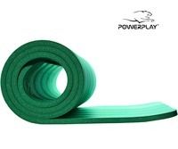 Коврик для йоги и фитнеса PowerPlay 4151 NBR Performance Mat Зеленый (183x61x1.5)