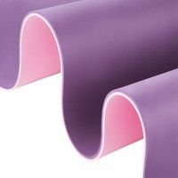 Коврик (мат) спортивный 4FIZJO TPE 180 x 60 x 1 см для йоги и фитнеса 4FJ0390 Violet/Pink