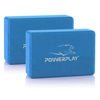 Блок для йоги PowerPlay 4006 Yoga Brick Синий (пара)