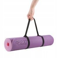 Коврик (мат) спортивный 4FIZJO TPE 180 x 60 x 0.6 см для йоги и фитнеса 4FJ0388 Violet/Pink