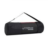 Коврик спортивный Cornix NBR 183 x 61 x 1 cм для йоги и фитнеса XR-0094 Black/Red