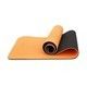 Коврик спортивный Cornix TPE 183 x 61 x 1 cм для йоги и фитнеса XR-0091 Orange/Black