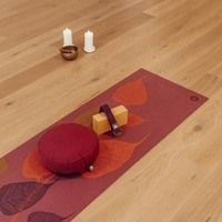 Коврик для йоги Bodhi Leela Leaves 3C Красная Слива