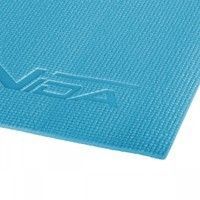 Коврик (мат) для йоги и фитнеса SportVida PVC 4 мм SV-HK0051 Blue