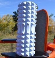 Массажный ролик (роллер) U-POWEX EVA foam roller (33x14см.) Type 2 Blue