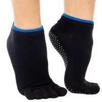 Носки для йоги с закрытыми пальцами SP-Planeta FI-9937 размер 36-41 Черный