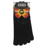 Носки для йоги с закрытыми пальцами SP-Planeta FI-9936 размер 36-41 Черный