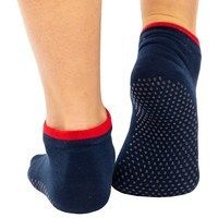 Носки для йоги с закрытыми пальцами SP-Planeta FI-9937 размер 36-41 Темно-синий
