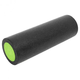 Массажный ролик (роллер) гладкий PowerPlay 4021 Fitness Roller Черно-зеленый (45x15см)