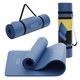 Коврик (мат) для йоги и фитнеса 4FIZJO NBR 1.5 см 4FJ0369 Navy Blue
