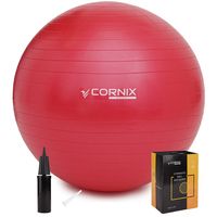 Мяч для фитнеса (фитбол) Cornix 55 см Anti-Burst XR-0018 Red