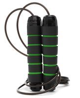 Скакалка скоростная для кроссфита Cornix Speed Rope Classic XR-0148 Black/Green