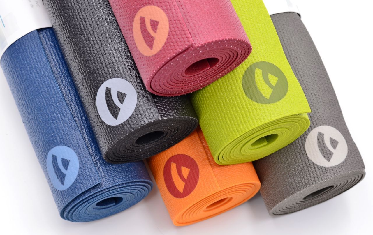 Коврик для йоги Bodhi Kailash Premium 200 см Серый