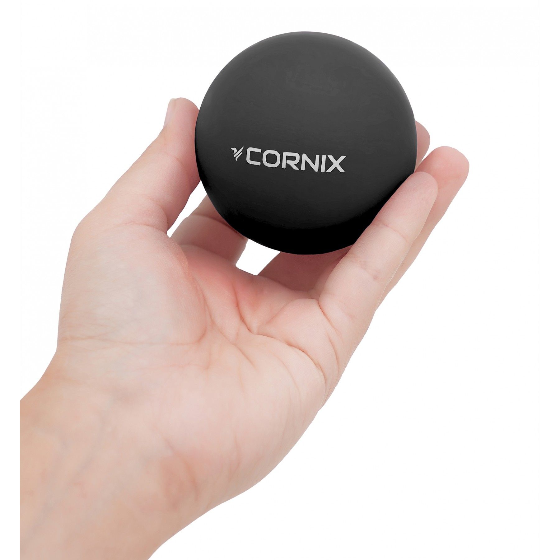 Массажный мяч Cornix Lacrosse Ball 6.3 см XR-0118 Black