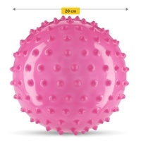 Мяч для пилатеса, йоги, реабилитации 4FIZJO 20 см (массажный) Pink (P-5905973402347)