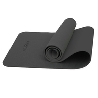 Коврик спортивный Cornix TPE 183 x 61 x 0.6 cм для йоги и фитнеса XR-0350 Black