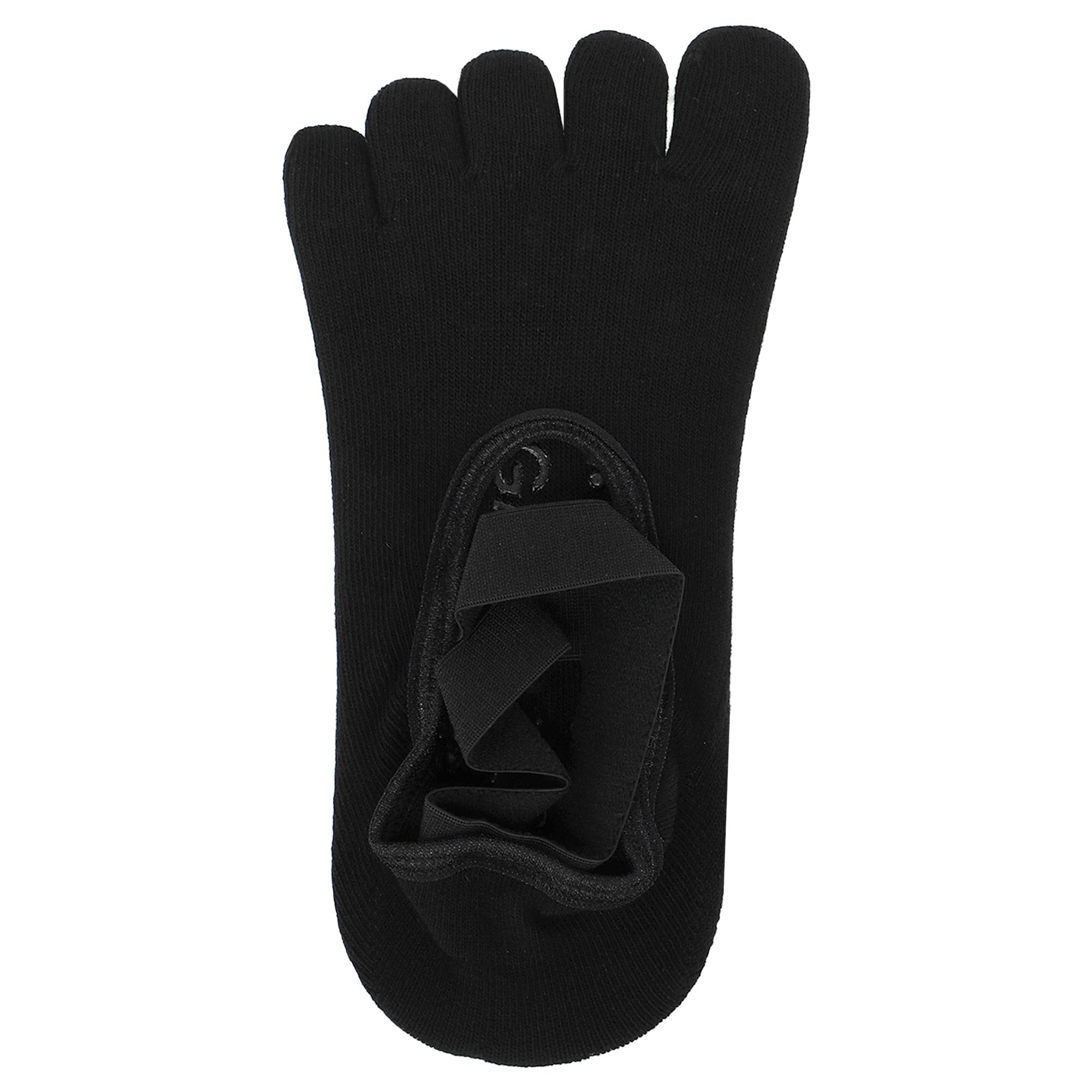 Носки для йоги размер Gemini 36-41 TA-1089 Черный