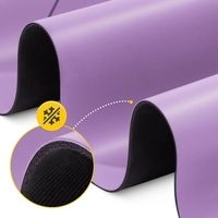 Коврик (мат) спортивный 4FIZJO PU 183 x 68 x 0.4 см для йоги и фитнеса Violet (P-5907739319548)