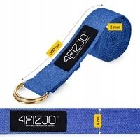 Ремень для йоги 4FIZJO 300 см Blue (P-5907739318435)