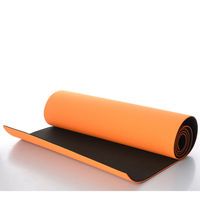 Коврик для фитнеса и йоги TPE+TC 6 мм Gemini TPE-6ORB