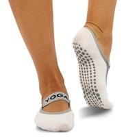Носки для йоги размер Gemini размер 36-41 TA-4908 Белые