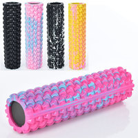 Роллер для занятий йогой и пилатесом 45см*12см GR3341-3 Розовый