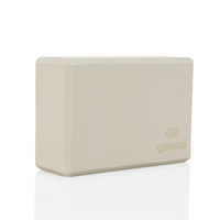 Блок для йоги Gemini Eva Pro 180грам 23х15х7, 5см (Миндальное молоко) Milk GBK-1007