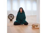 Йога-покрывало Asana Lotus Bodhi Темно-зеленое