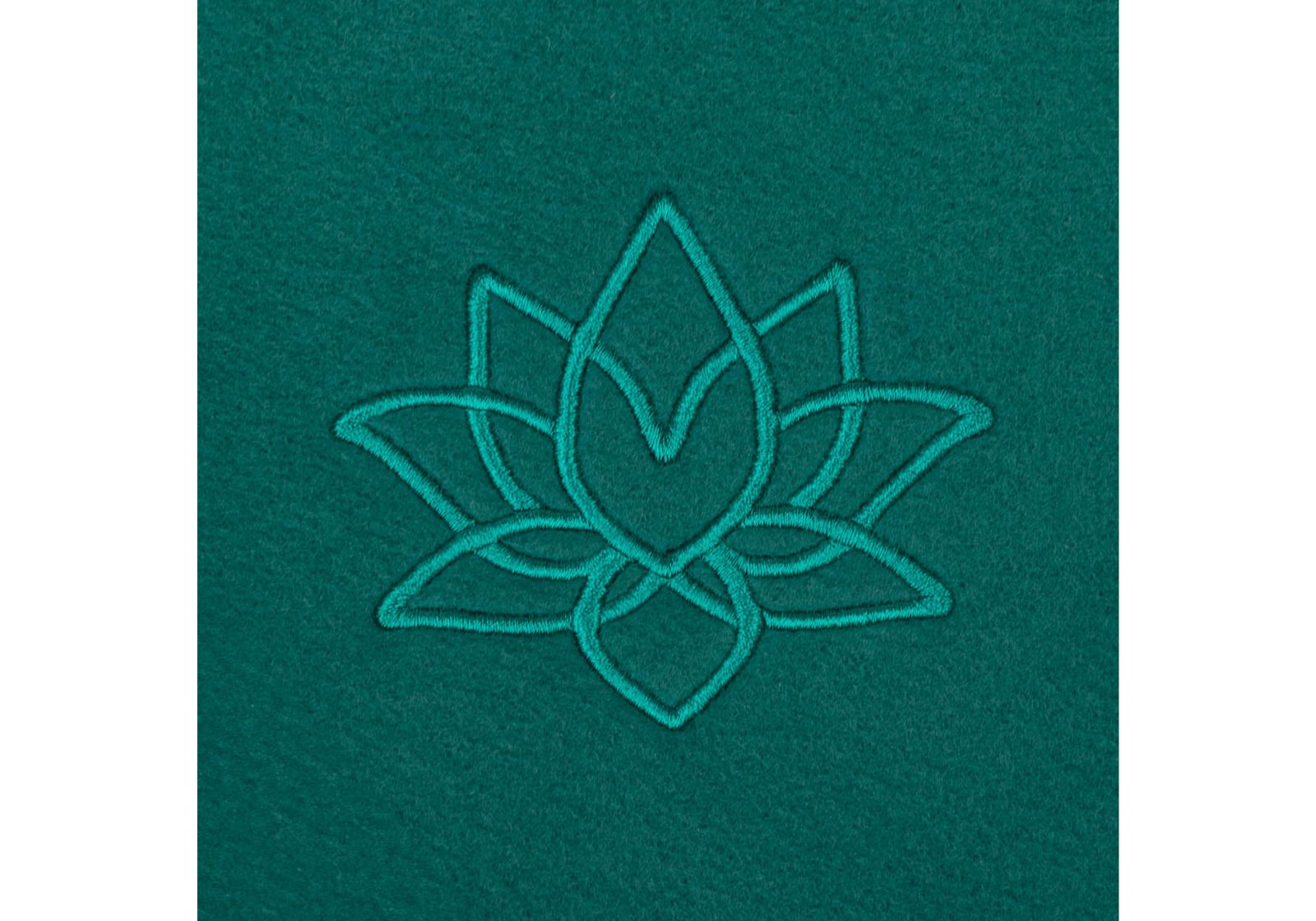 Йога-покрывало Asana Lotus Bodhi Темно-зеленое