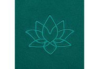 Йога-покрывало Asana Lotus Bodhi Темно-зеленое