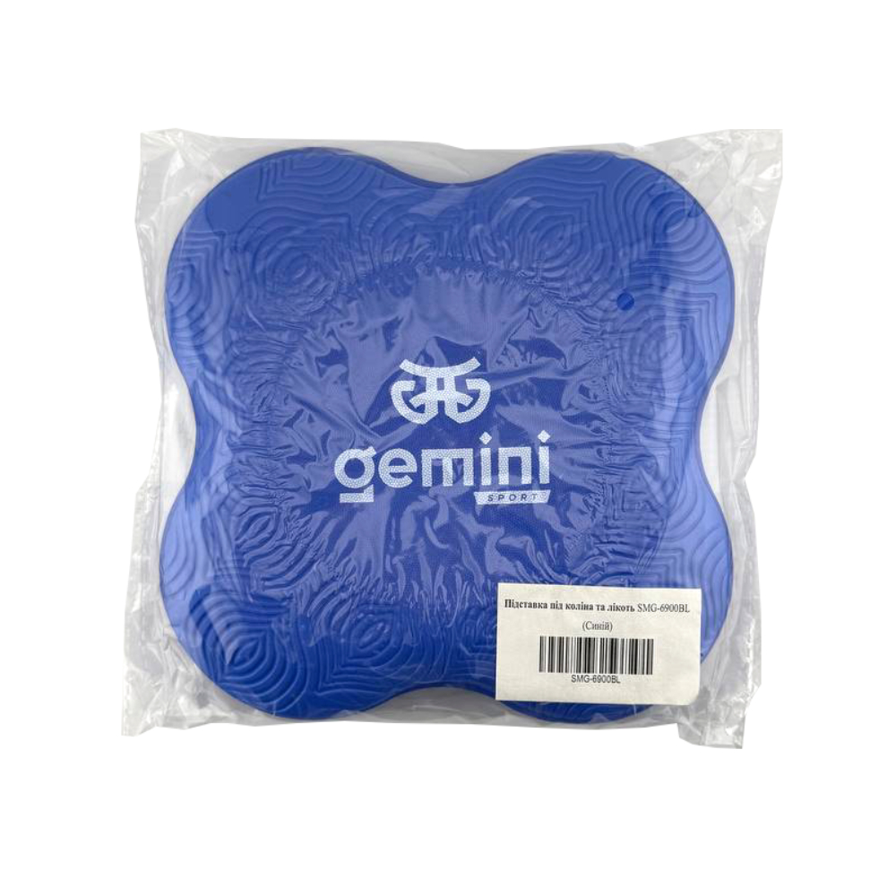 Подставка под колено и локоть для йоги и фитнеса Gemini 2шт Синий SMG-6900BL