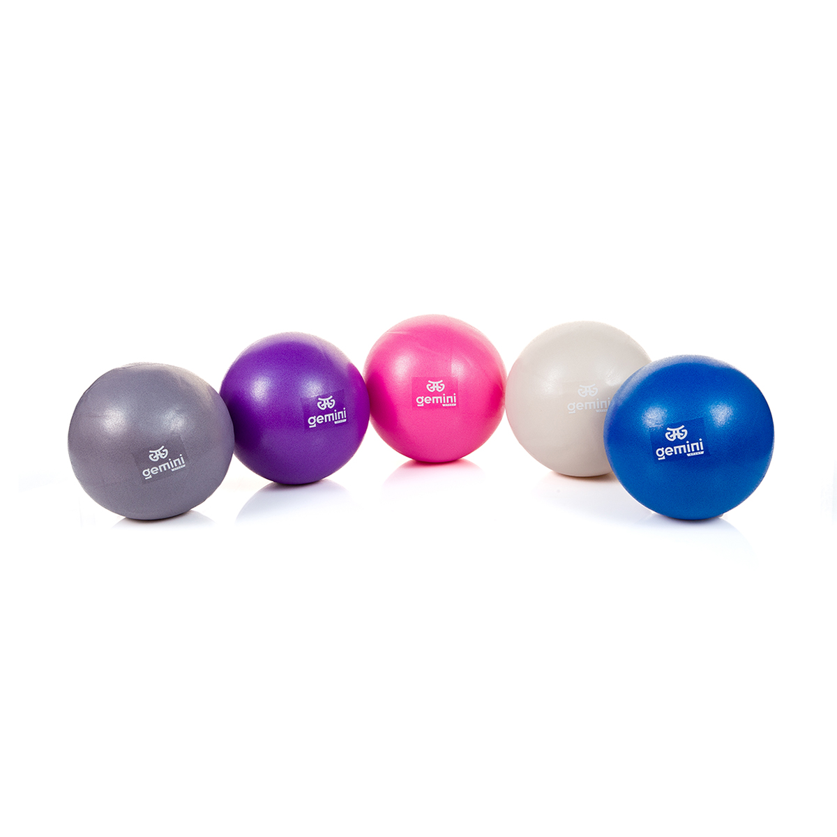 Мяч для пилатеса и йоги Pilates ball Mini Gemini 25 cm Молочный PG-025MILK