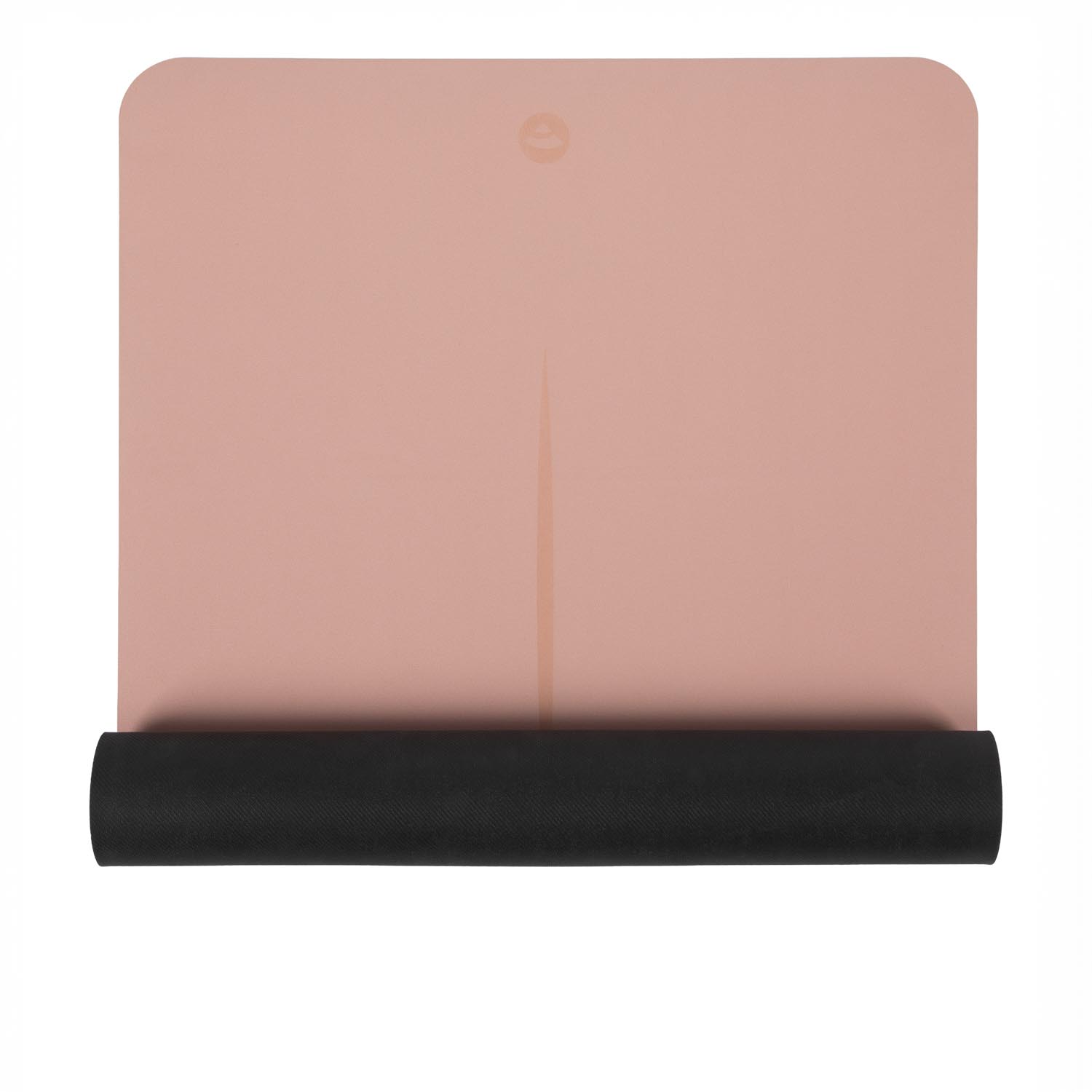 Йога-мат Bodhi Phoenix Lotus Rose Пудрово-Розовый Матовый