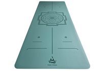 Коврик для йоги каучуковый Vimal Yantra Mint Teal RAO 185×68×0.4 см