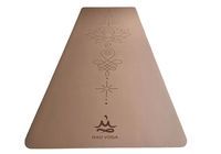 Коврик для йоги каучуковый Vimal Celestial Unalome Caramel RAO 185×68×0.4 см