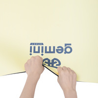 Коврик для йоги каучуковый полиуретан Pro ILLustration Gemini Sport Pro 183см*68см*5мм PUY-5900-2 Светло-розовый