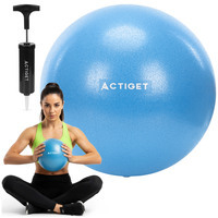Мяч для пилатеса, йоги и реабилитации Actiget 22 см ACT0149 Blue