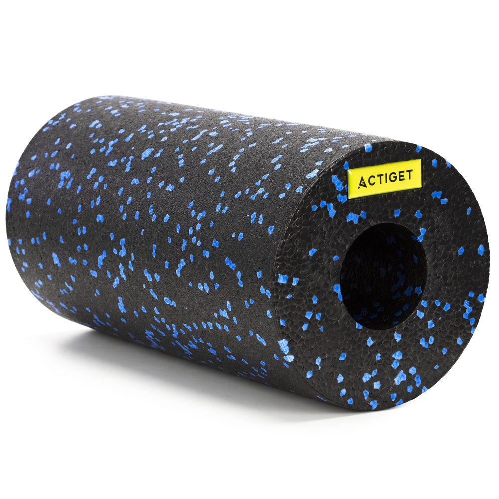 Масажний ролик Actiget EPP 29.5 x 15 см (валик, роллер) ACT0093 Black/Blue